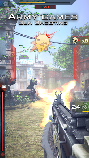 Army games: Gun Shooting - Gameplay image of android game