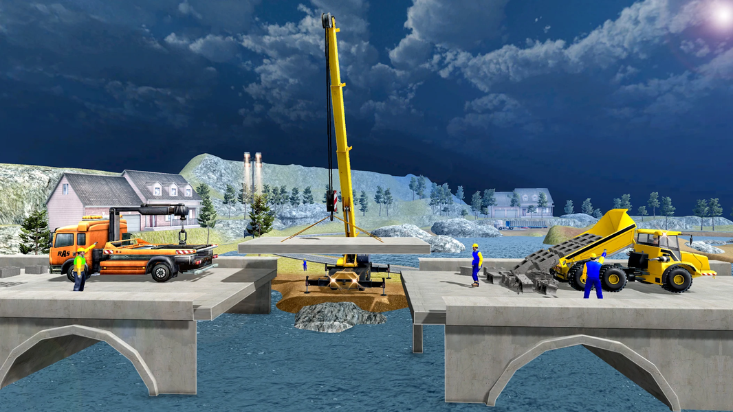 City Construction Dam Builder: - عکس بازی موبایلی اندروید