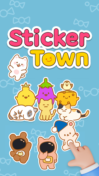 Sticker Town Puzzle:Color Book - عکس بازی موبایلی اندروید