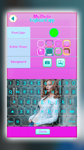 My Photo Keyboard App - Image screenshot of android app