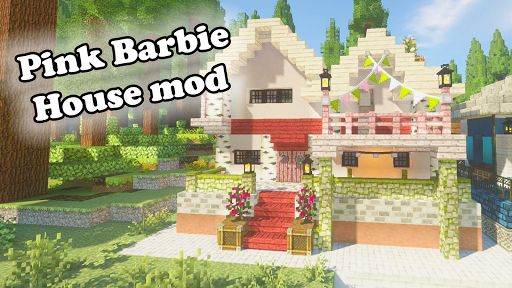 Mod Barbie Pink House for MCPE - Image screenshot of android app