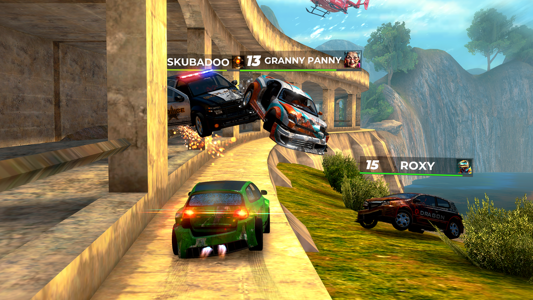 CrashOut: Car Demolition Derby - Gameplay image of android game