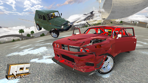 RCC - Real Car Crash Simulator - Gameplay image of android game