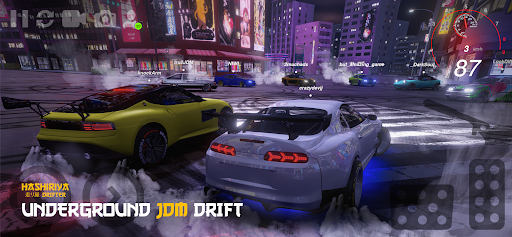 Hashiriya Drifter Online Drift Racing Multiplayer - Gameplay image of android game