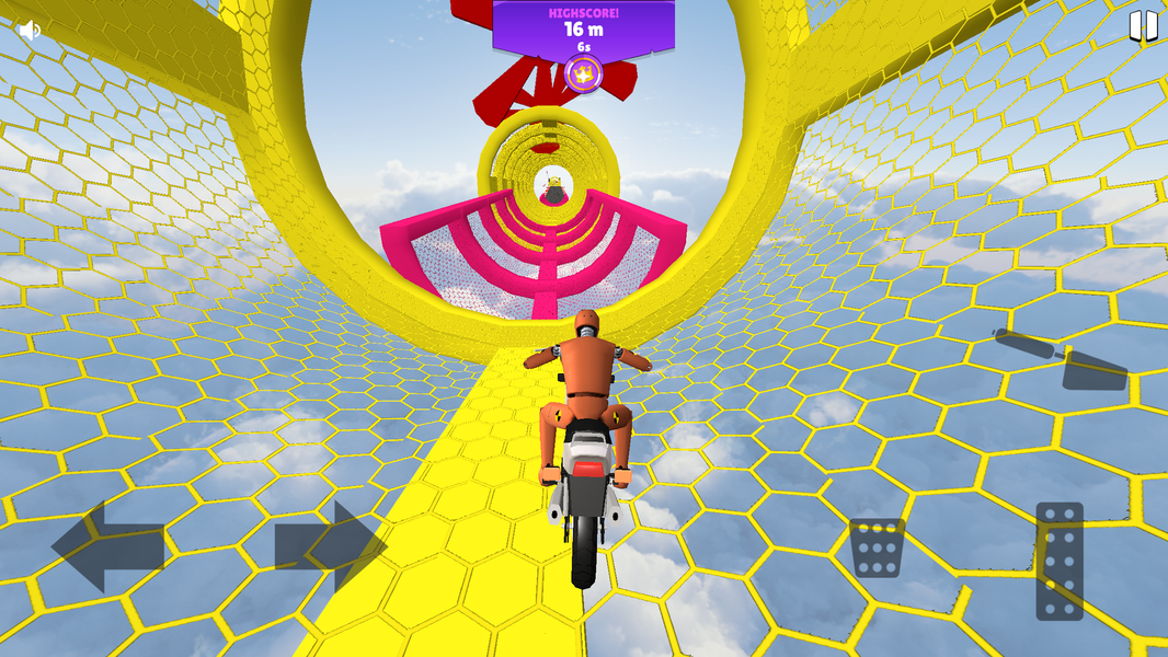 Sky Riders - CrazyGames - Gameplay image of android game