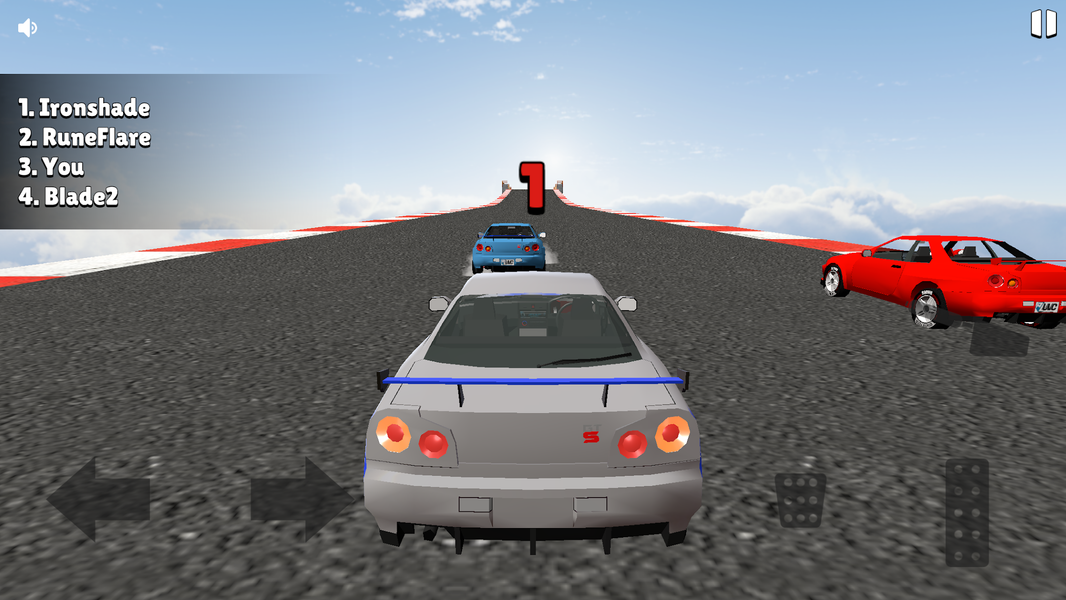 Sky Riders - CrazyGames - Gameplay image of android game