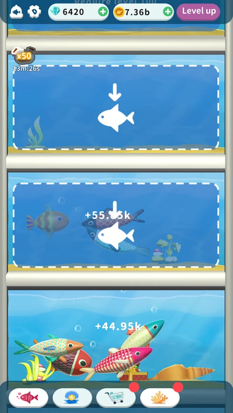 Aquarium King - عکس بازی موبایلی اندروید