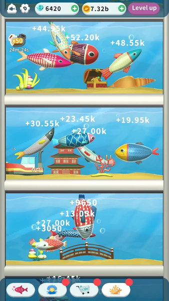 Aquarium King - عکس بازی موبایلی اندروید