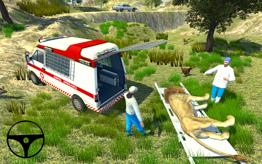 Animal Ambulance Driving Games - Image screenshot of android app
