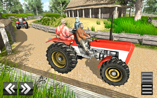 Farming Tractor Tractor Game - Gameplay image of android game