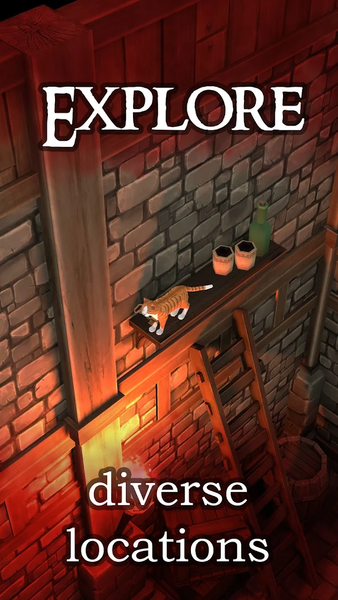 Stray: The Cat Thief - عکس بازی موبایلی اندروید