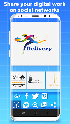 Design Your Own Logo App - Image screenshot of android app