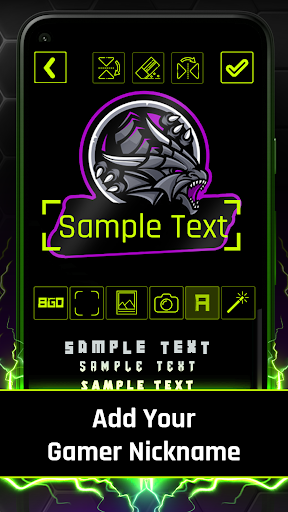 Gaming Logo Maker with Name - Image screenshot of android app
