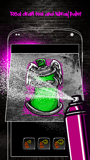 Graffiti Logo Maker App - Image screenshot of android app