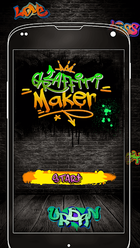 Graffiti Logo Maker App - عکس برنامه موبایلی اندروید