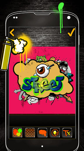 Graffiti Logo Maker App - عکس برنامه موبایلی اندروید