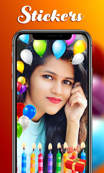 Birthday PhotoFrames - Image screenshot of android app