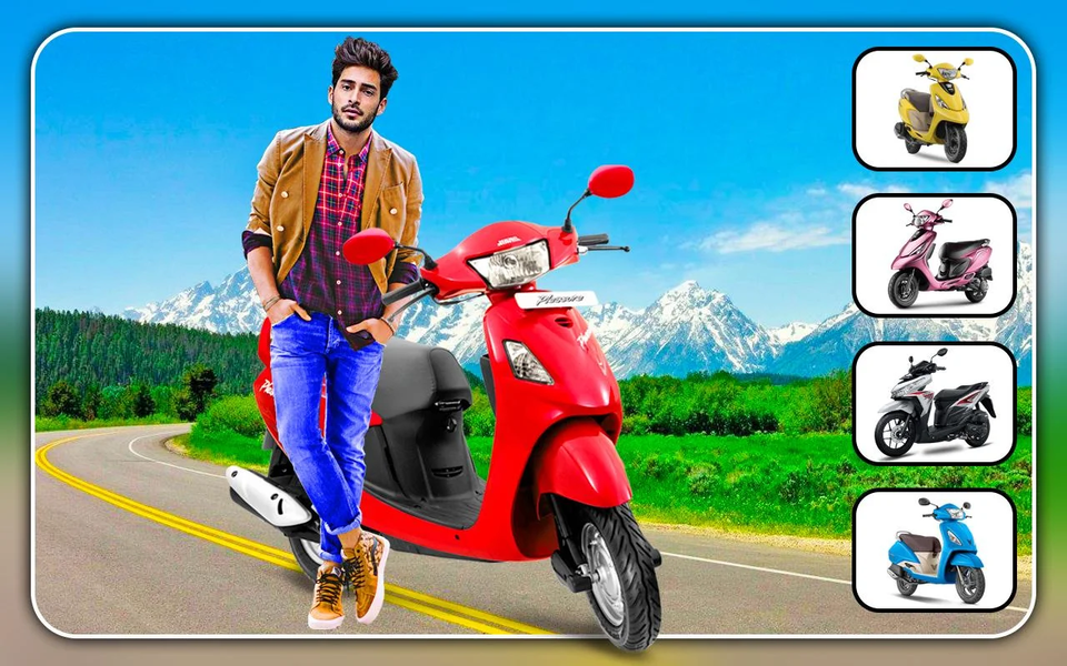 Scooty Photo editor - عکس برنامه موبایلی اندروید