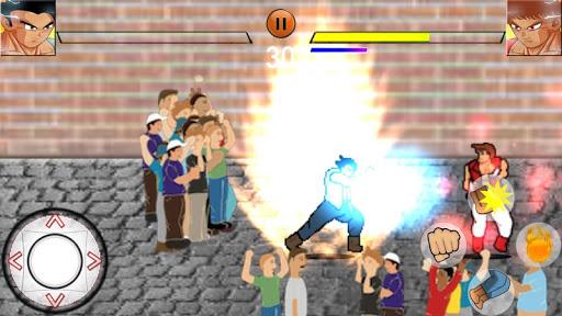 Kung Fu Street Fight Boxing - Gameplay image of android game