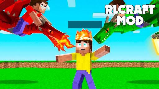 RLcraft Dragons Mod Minecraft - عکس برنامه موبایلی اندروید