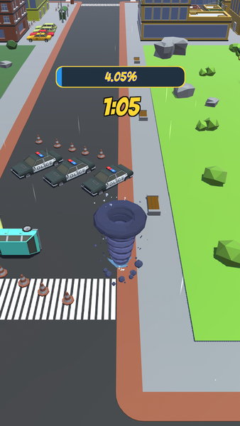 Tornado.io - The Game ۳D - عکس بازی موبایلی اندروید