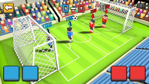 Cubic Soccer 3D - Gameplay image of android game