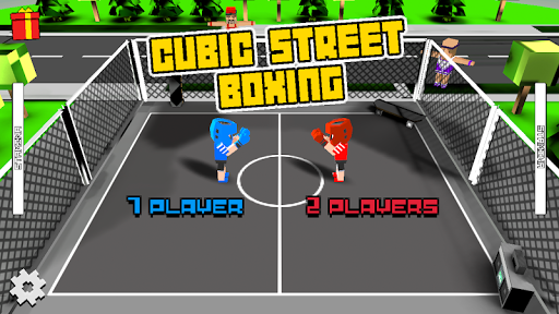 Cubic Street Boxing 3D - Gameplay image of android game