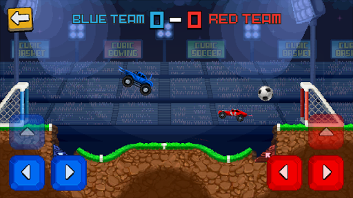 Pixel Cars. Soccer - عکس بازی موبایلی اندروید