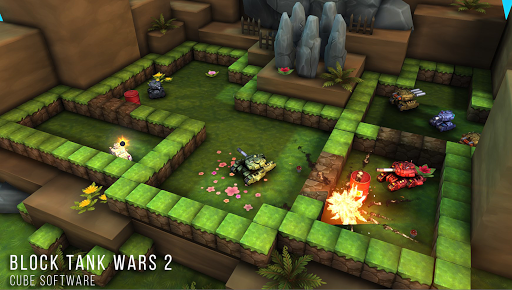 Block Tank Wars 2 - Gameplay image of android game