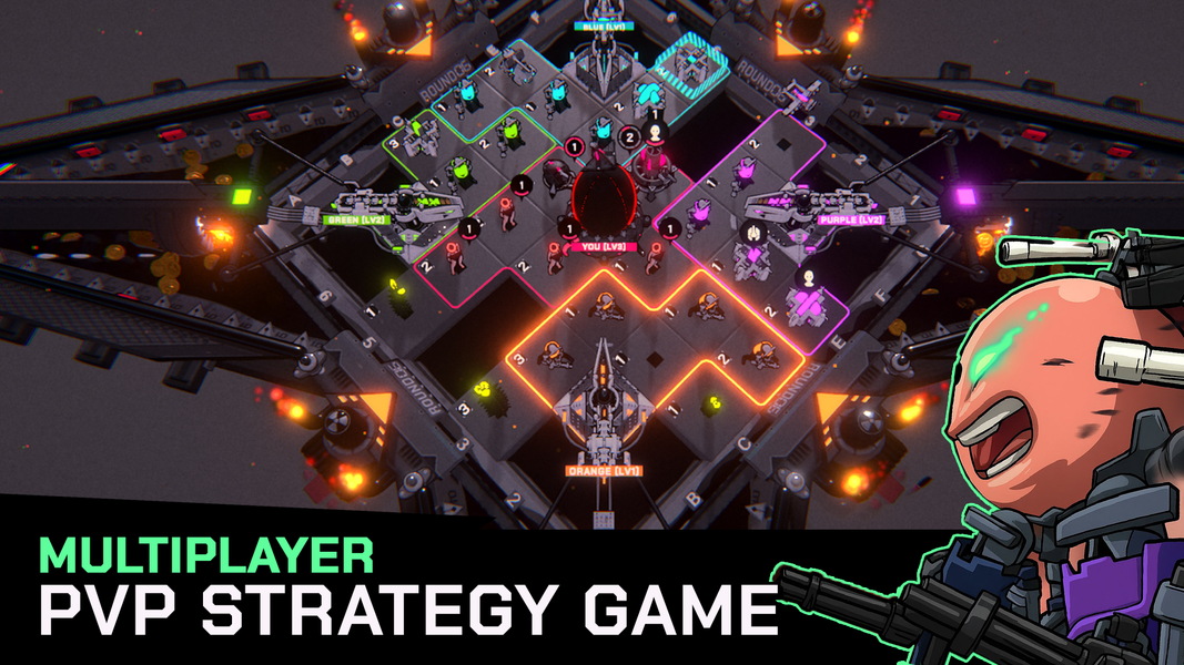 DUPER: Social War Game - عکس بازی موبایلی اندروید