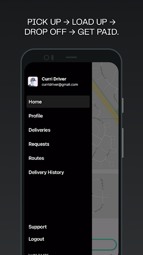 Curri Driver - عکس برنامه موبایلی اندروید