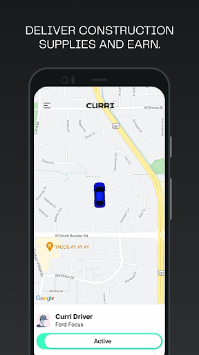 Curri Driver - عکس برنامه موبایلی اندروید