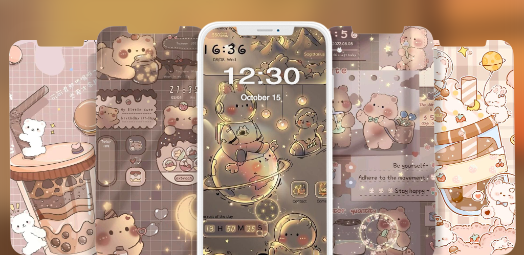 Cute Bear Wallpaper HD - عکس برنامه موبایلی اندروید