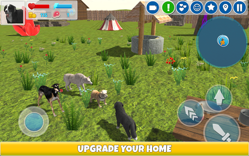 Dog Simulator ۳D - عکس بازی موبایلی اندروید