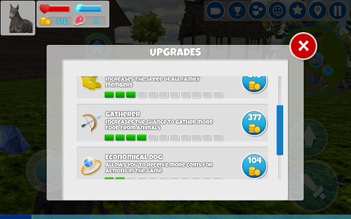 Dog Simulator ۳D - عکس بازی موبایلی اندروید