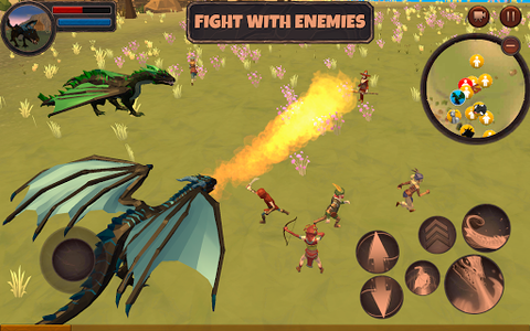 Dragon Simulator 3D - Gameplay image of android game