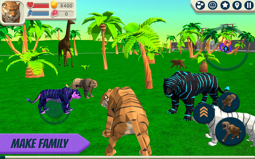 Tiger Simulator 3D - Gameplay image of android game