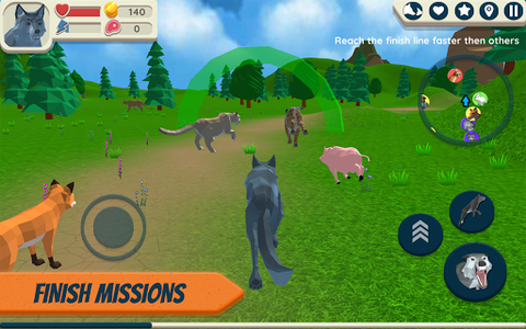 Wolf Simulator: Wild Animals 3 Game for Android - Download | Cafe Bazaar Wolf Simulator: Wild Animals 3 Game for Android - Download | Cafe Bazaar