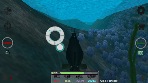 Submarine Sim MMO - Gameplay image of android game