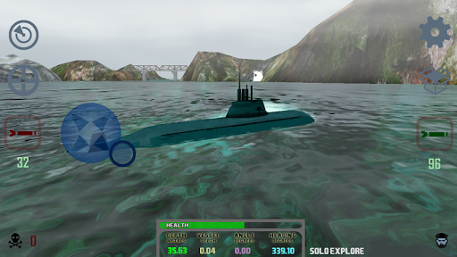 Submarine Sim MMO - عکس بازی موبایلی اندروید