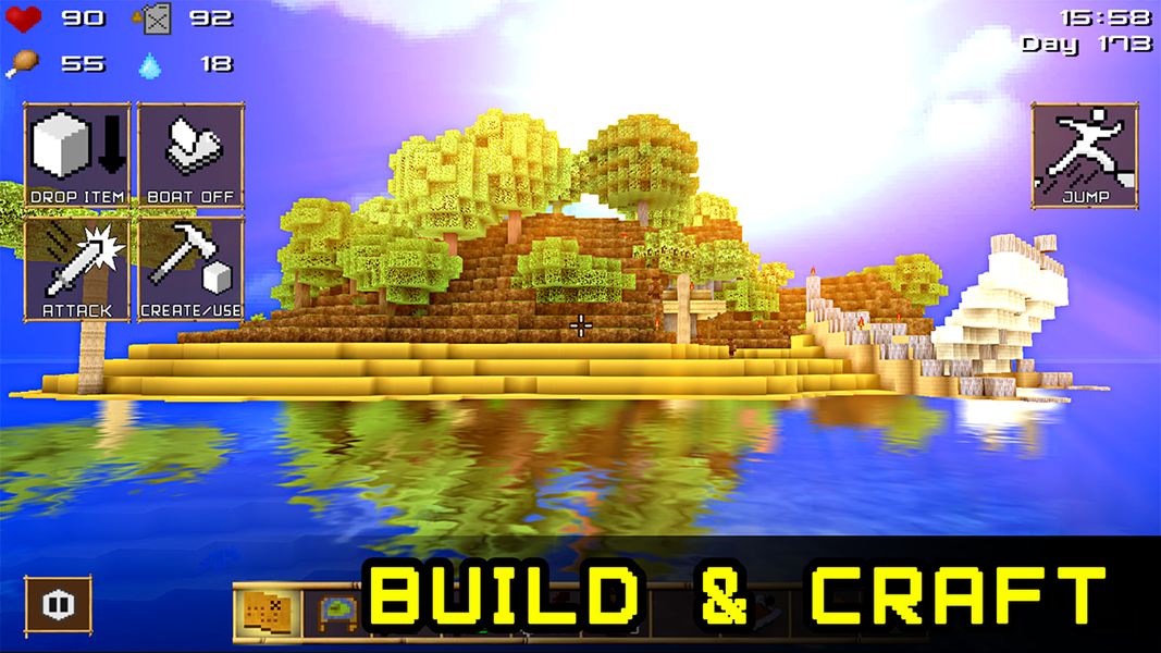 Cube Life: Island Survival - عکس برنامه موبایلی اندروید