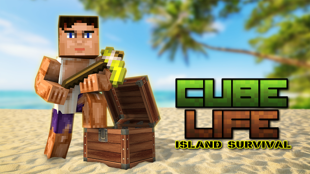Cube Life: Island Survival - عکس برنامه موبایلی اندروید