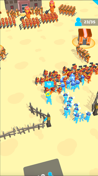 Crowd Conflict - Gameplay image of android game