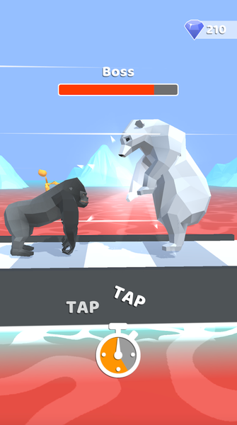 Animal Evolution Race - Gameplay image of android game