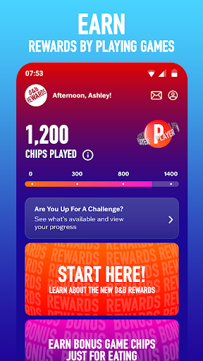 D&B Rewards - Image screenshot of android app