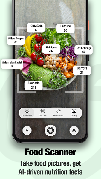 FoodCalAI - AI Calorie Counter - Image screenshot of android app