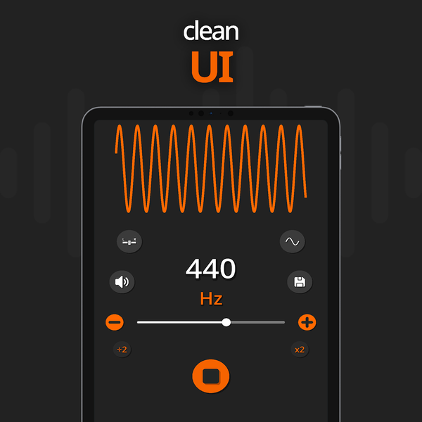Frequency Sound Generator - عکس برنامه موبایلی اندروید