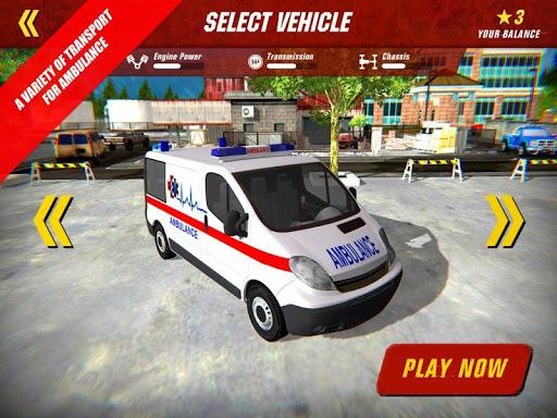 Real Emergency Ambulance ۳D - عکس بازی موبایلی اندروید