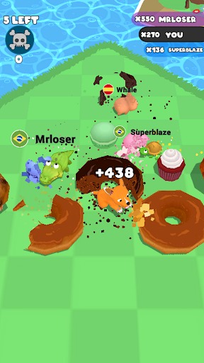 Snack.io - Gameplay image of android game