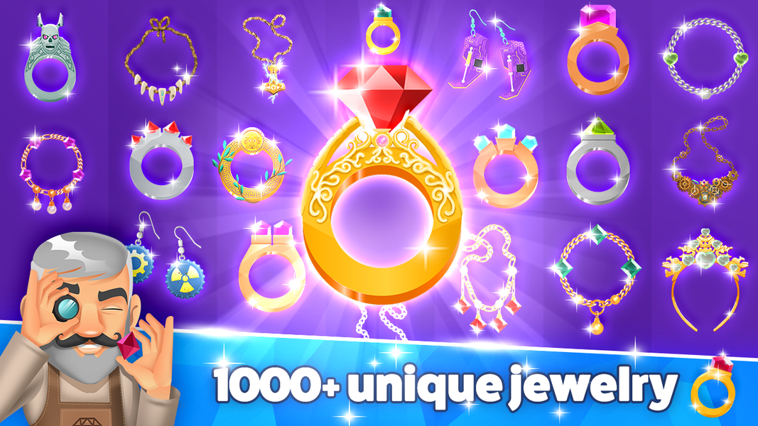 Jewel Tycoon - Dig and Build - Gameplay image of android game
